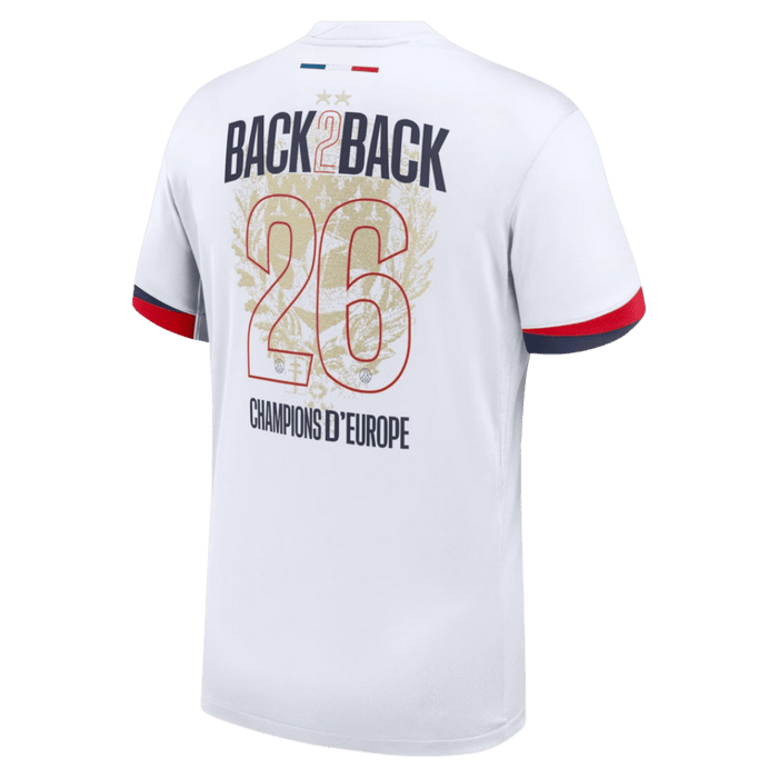 Maillot 25/26 PSG Extérieur Champions - fan Version Back2Back - 26